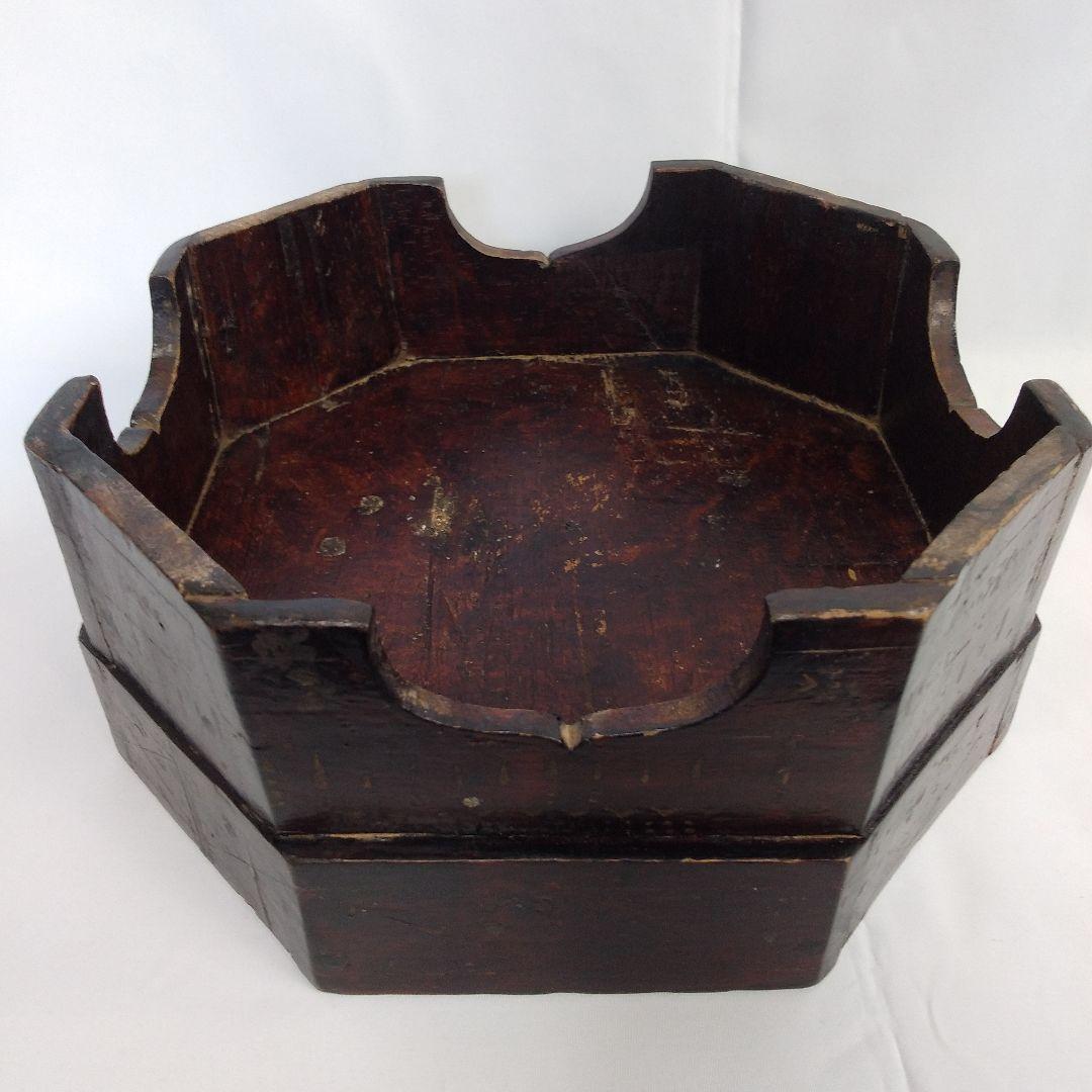 李朝膳　李朝盆　李朝木工　酒器盆　朝鮮木工