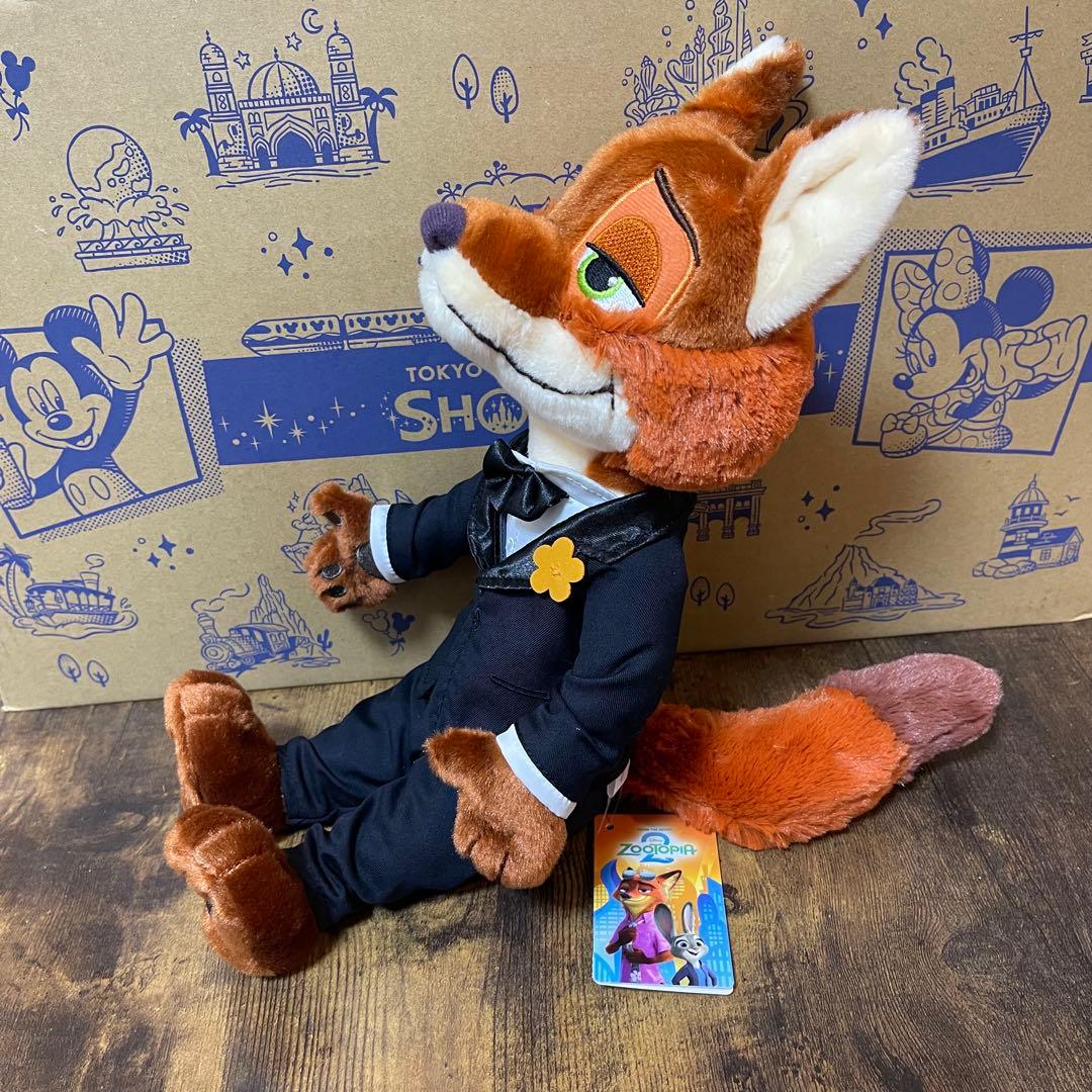 ディズニーストア ニック・ワイルド ぬいぐるみ フォーマル ズートピア2