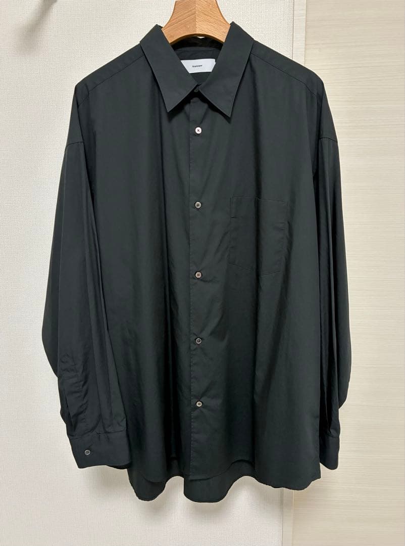 【新品】Graphpaper Oversized Regular Collar