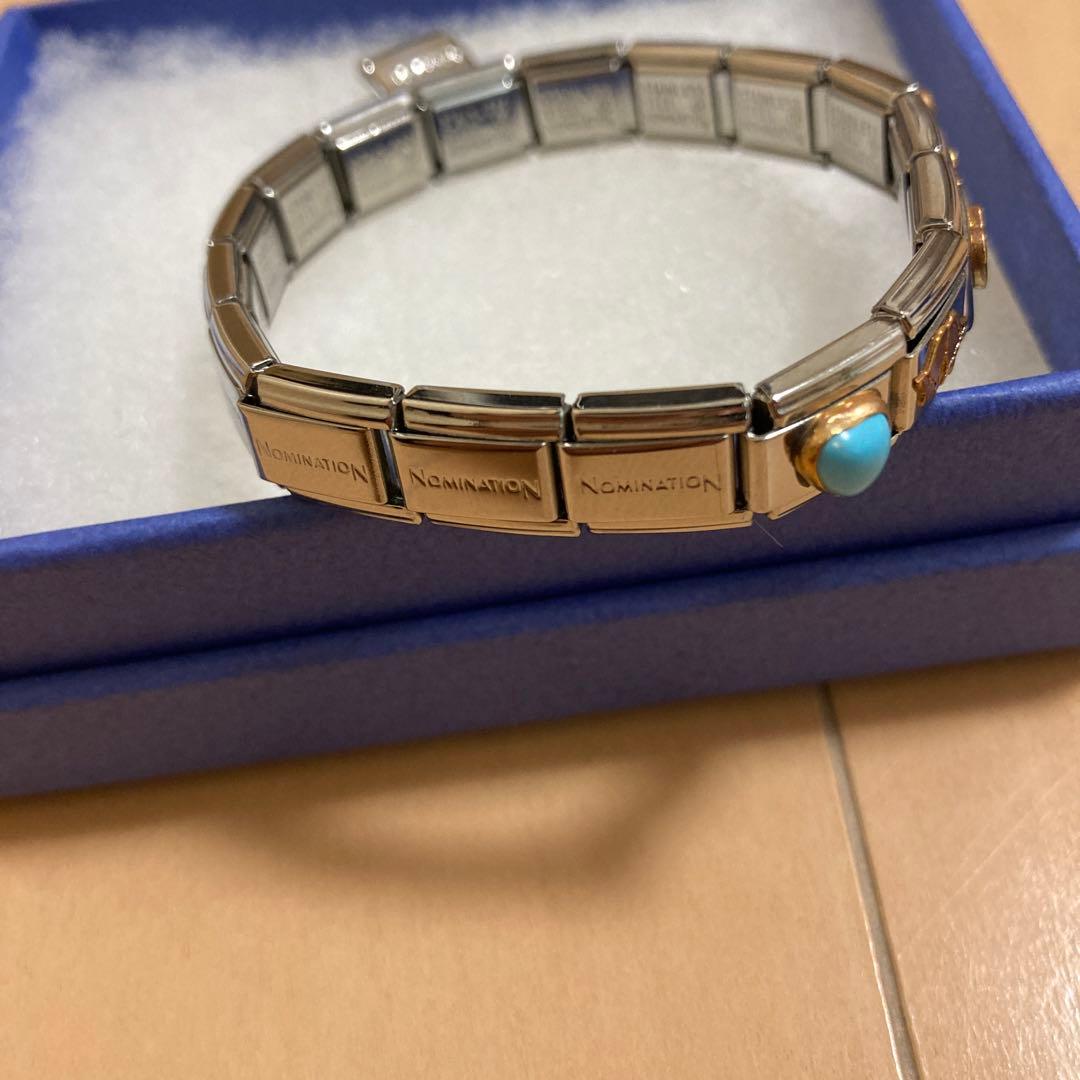 NOMINATION ノミネーション　ブレスレット　ターコイズ　天使　ハート