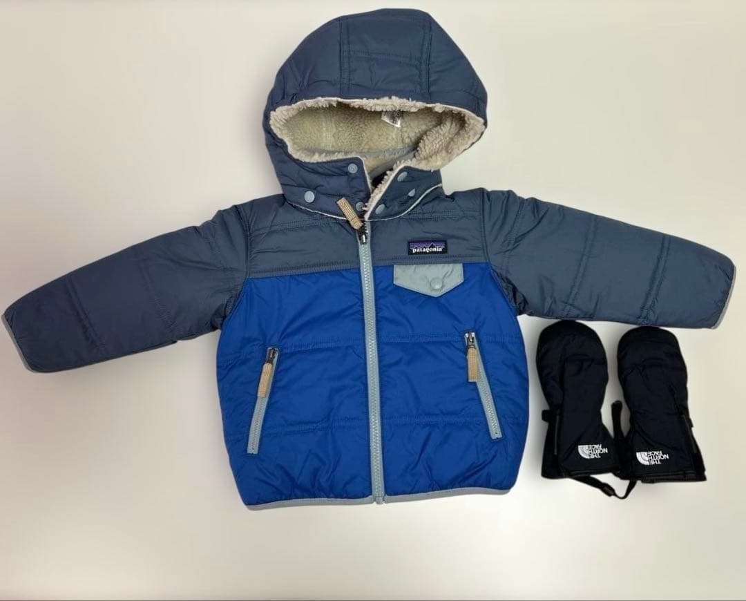 patagonia 2T アウター コンビ ノースフェイス手袋