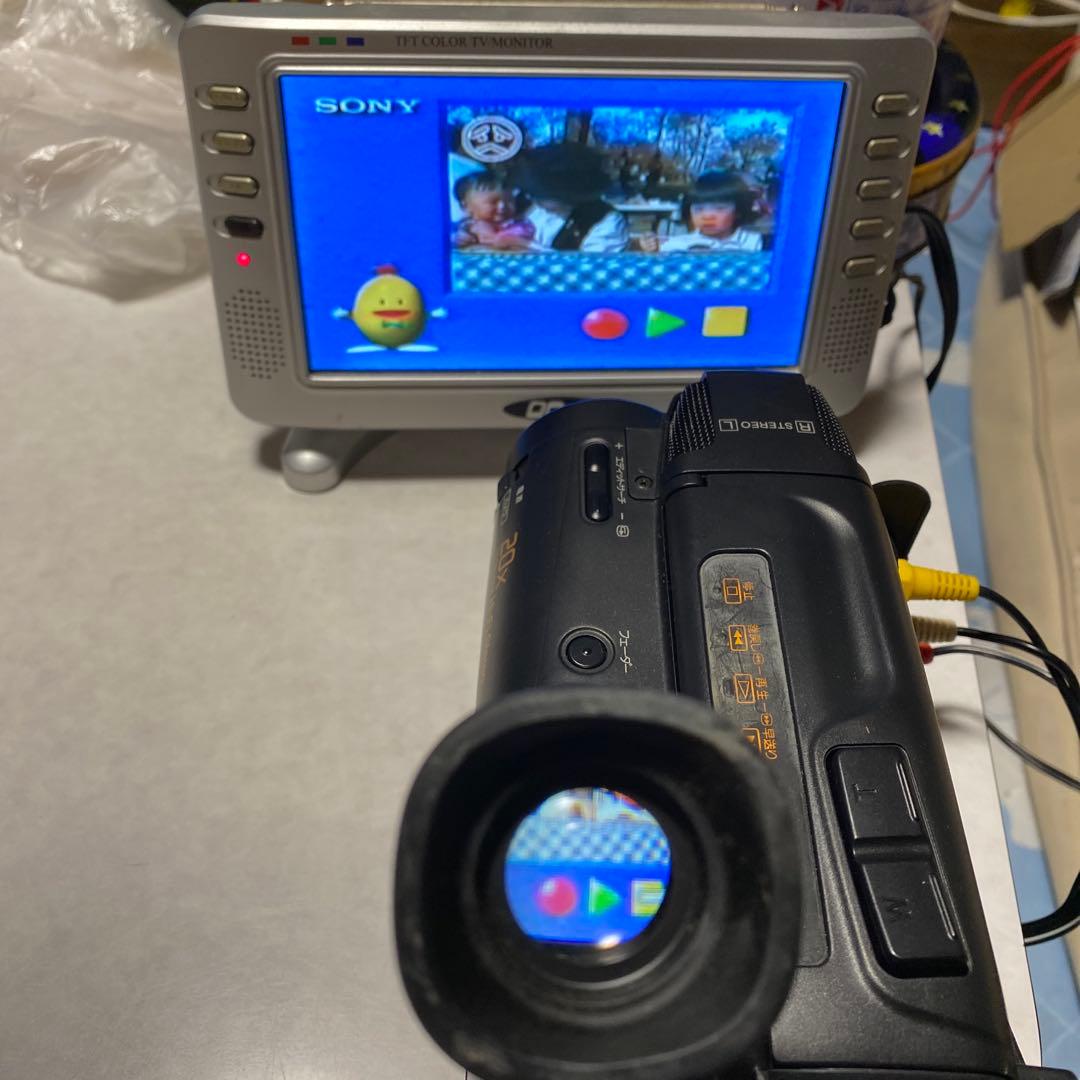 動作品　SONY VideoHi8 HANDYCAM CCD-TR830 ②