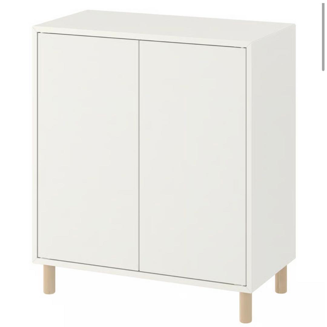 【完成品】IKEA EKET エーケト キャビネット　ホワイト