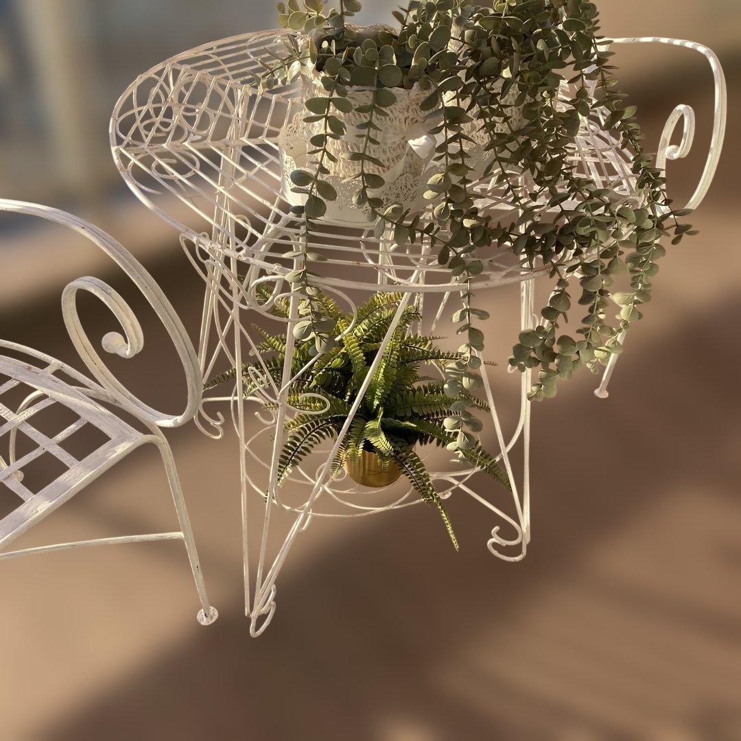 イギリスアンティーク　ガーデンテーブル