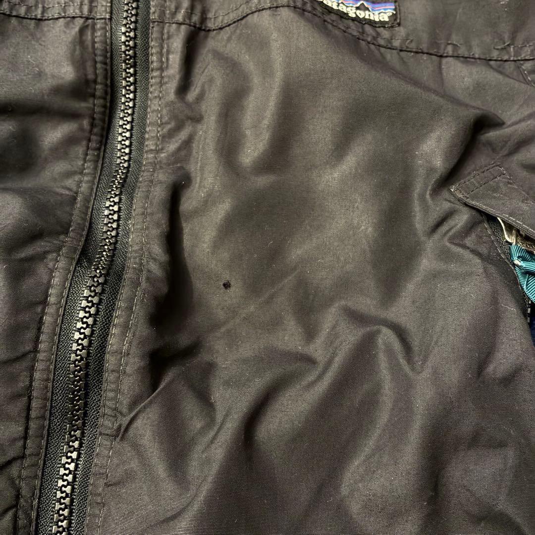 パタゴニア 90年代 シェルド シンチラ ジャケット USA製 黒