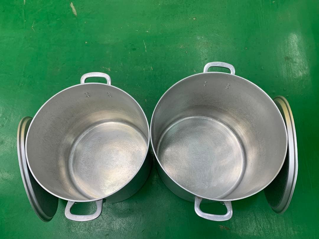 寸胴鍋 特大直径48cm ト45cm 値下げ！