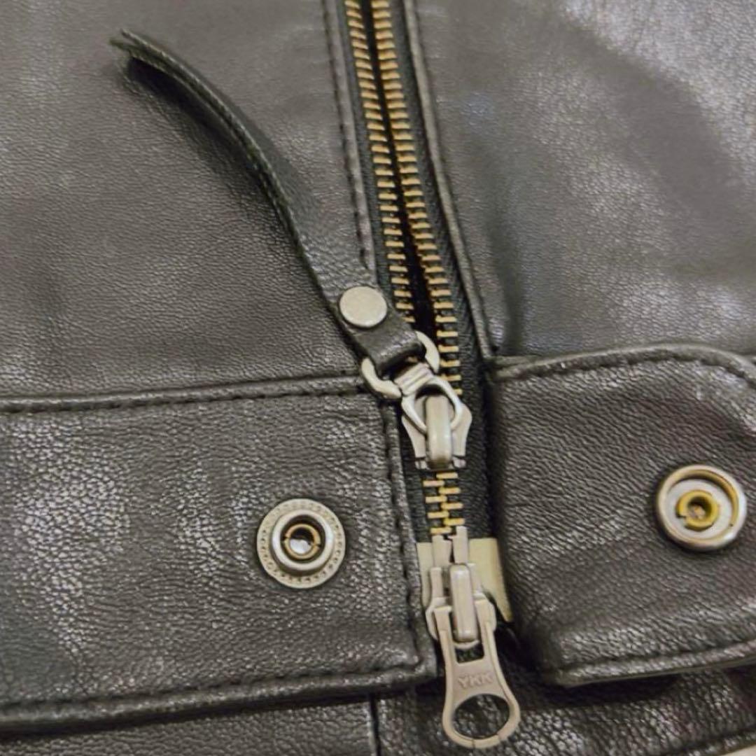 ハーレー　ライダースジャケット　シングル　ハーレーダビッドソン