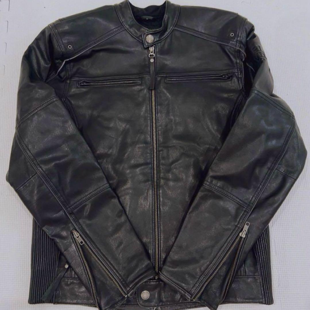 ハーレー　ライダースジャケット　シングル　ハーレーダビッドソン