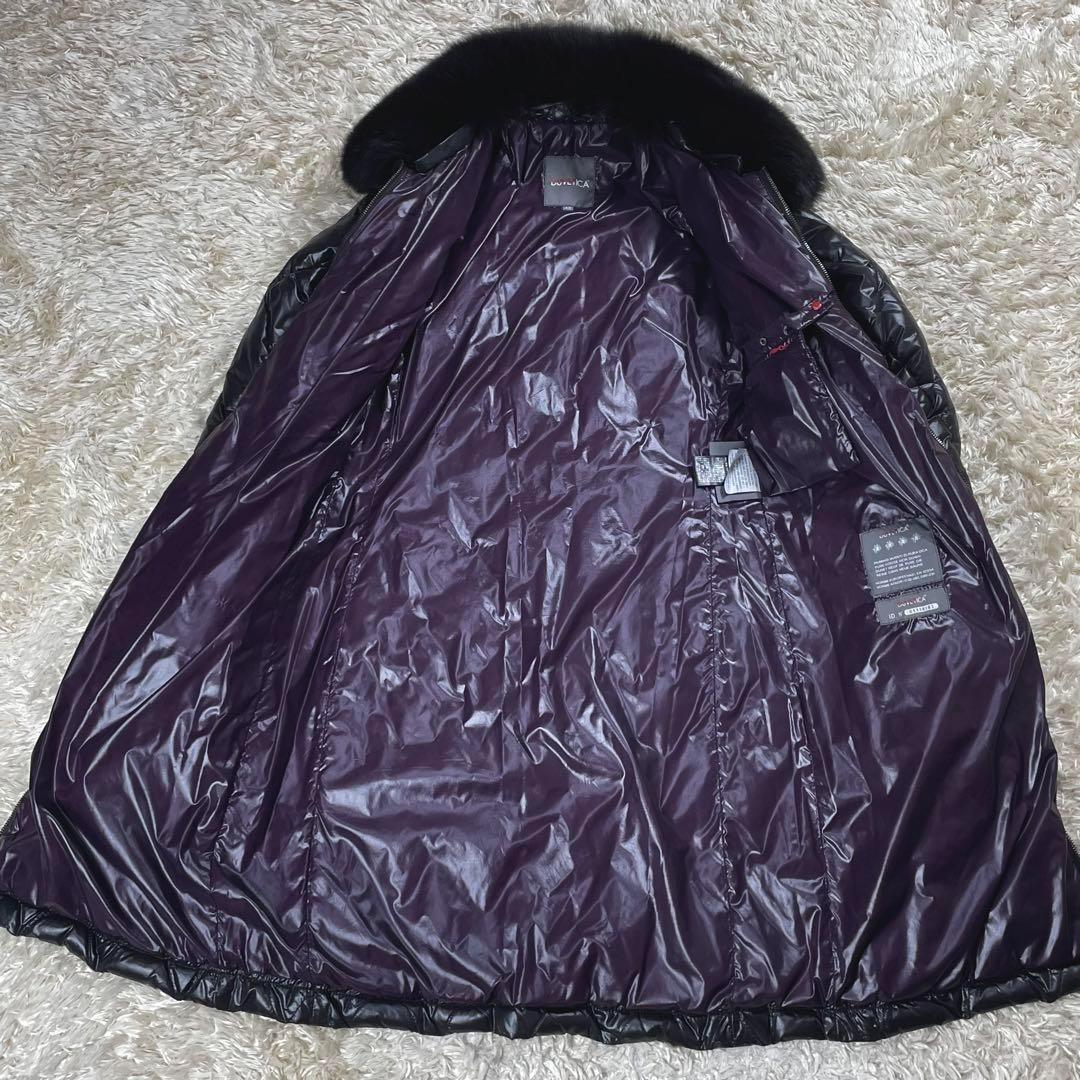 ✨美品デュベティカDriope ダウンコート　フォックス　ダイヤキルティング42