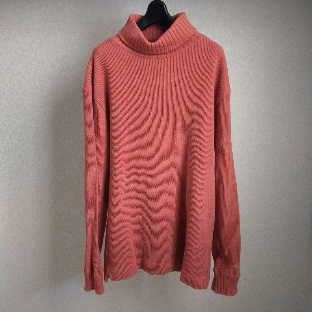 Nigel Cabourn タートルネックワッフルカットソー 54