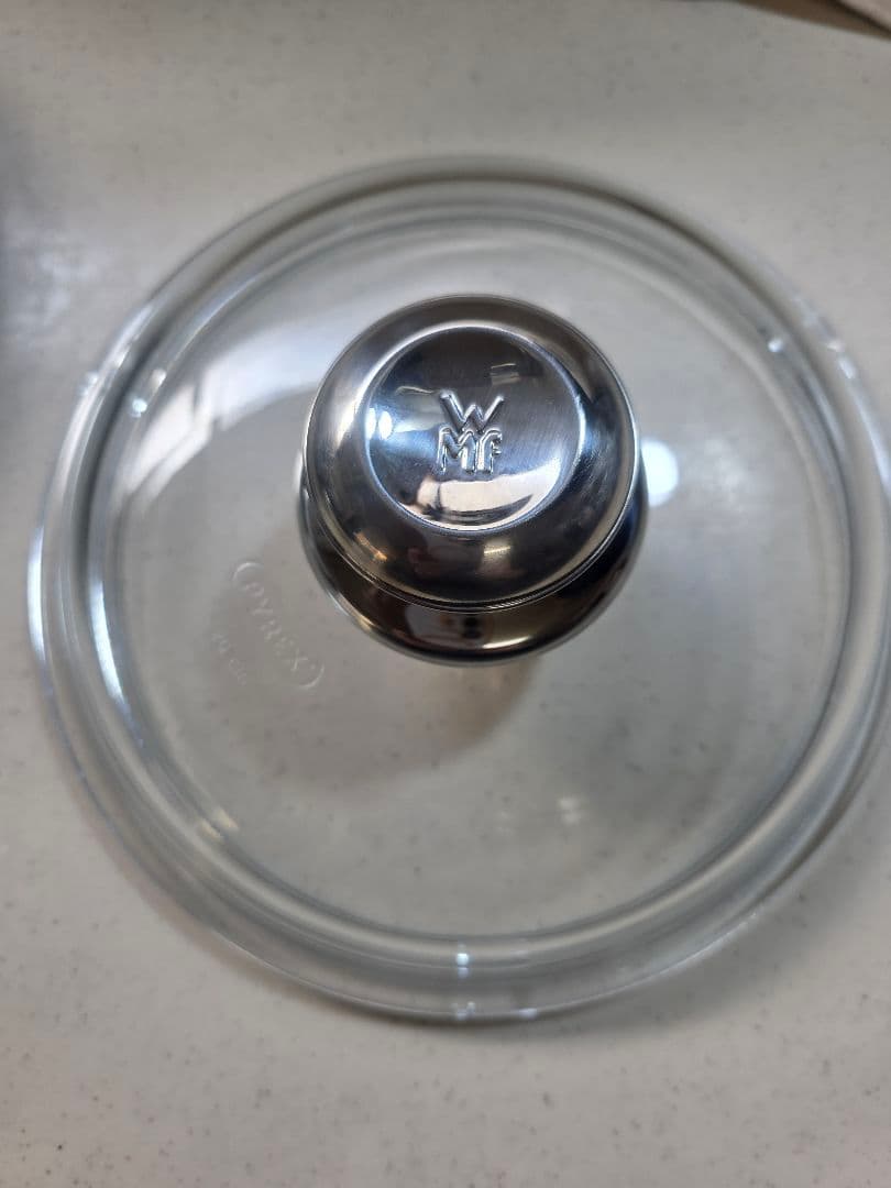 WMF フュージョンテック ミネラルフライパン 20cm プラチナム ガラス蓋付