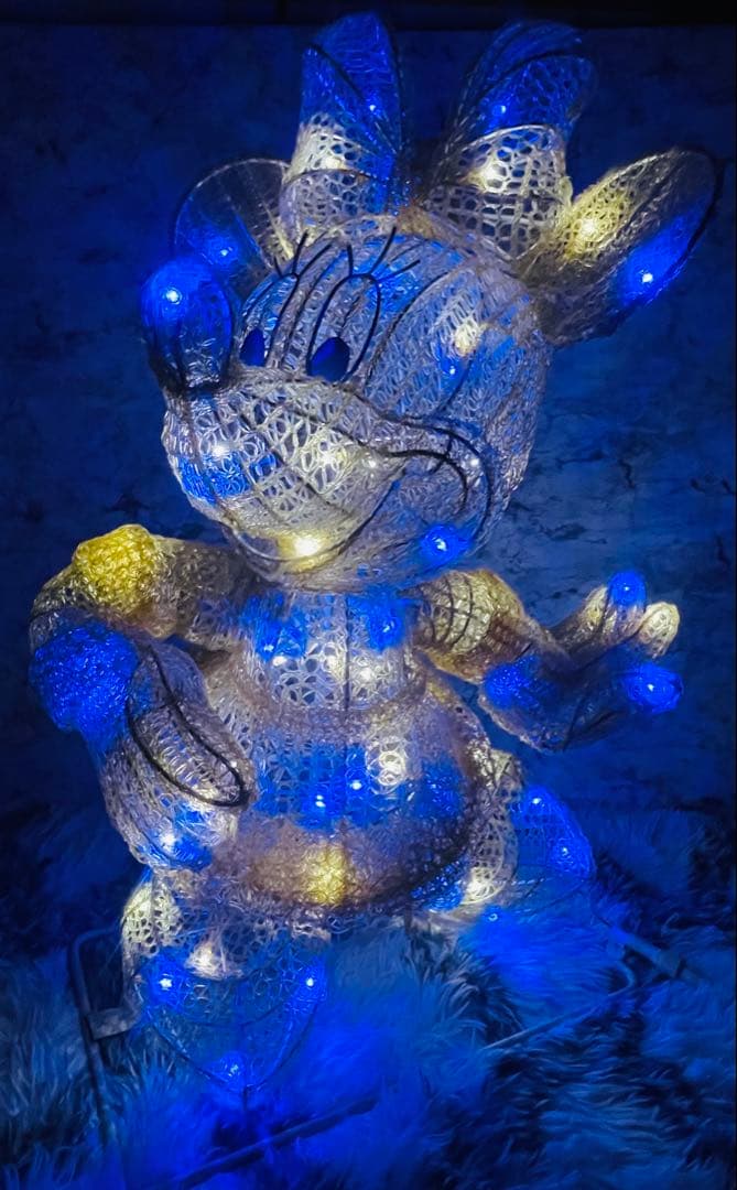 ✨特大・必見❗️ LEDクリスタル ミニーマウス イルミネーション ✨