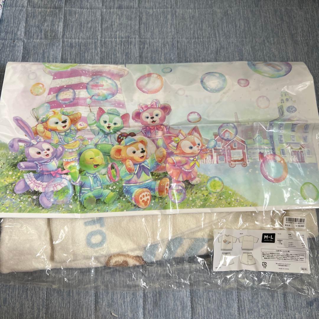 ジェラピケ　ダッフィ M-Lサイズ