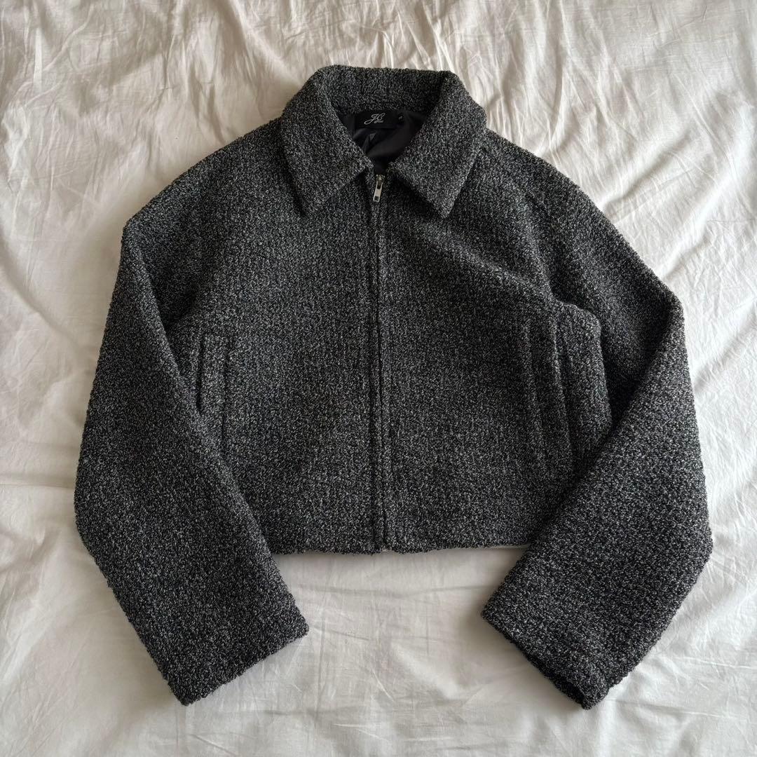 激レア　archive JCAESAR STUDIO短丈 ウールジャケット 黒