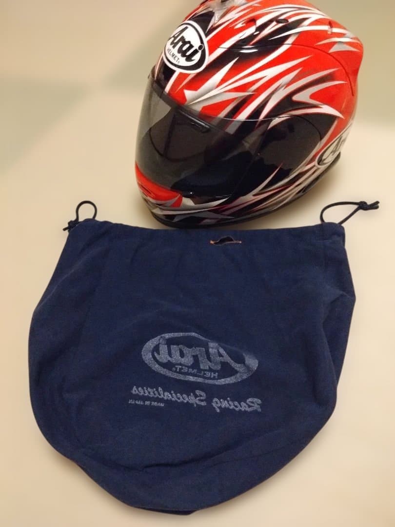 Arai ラパイドRフルフェイスヘルメット レッド・ブラック