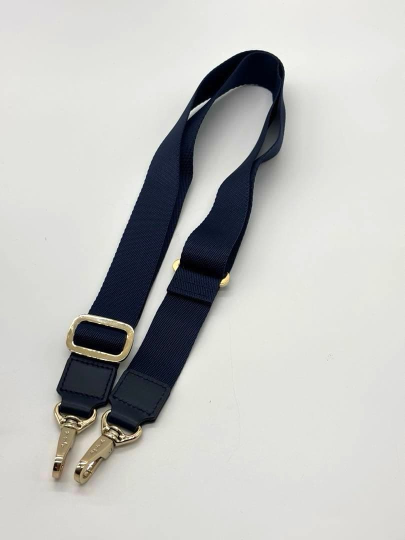 【美品】アニエスベー ネイビー ボストンバッグ ショルダー 2way 南京錠