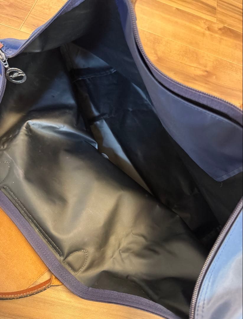 【即日発送可】ロンシャン ボストンバッグ ルプリアージュ XL ネイビー