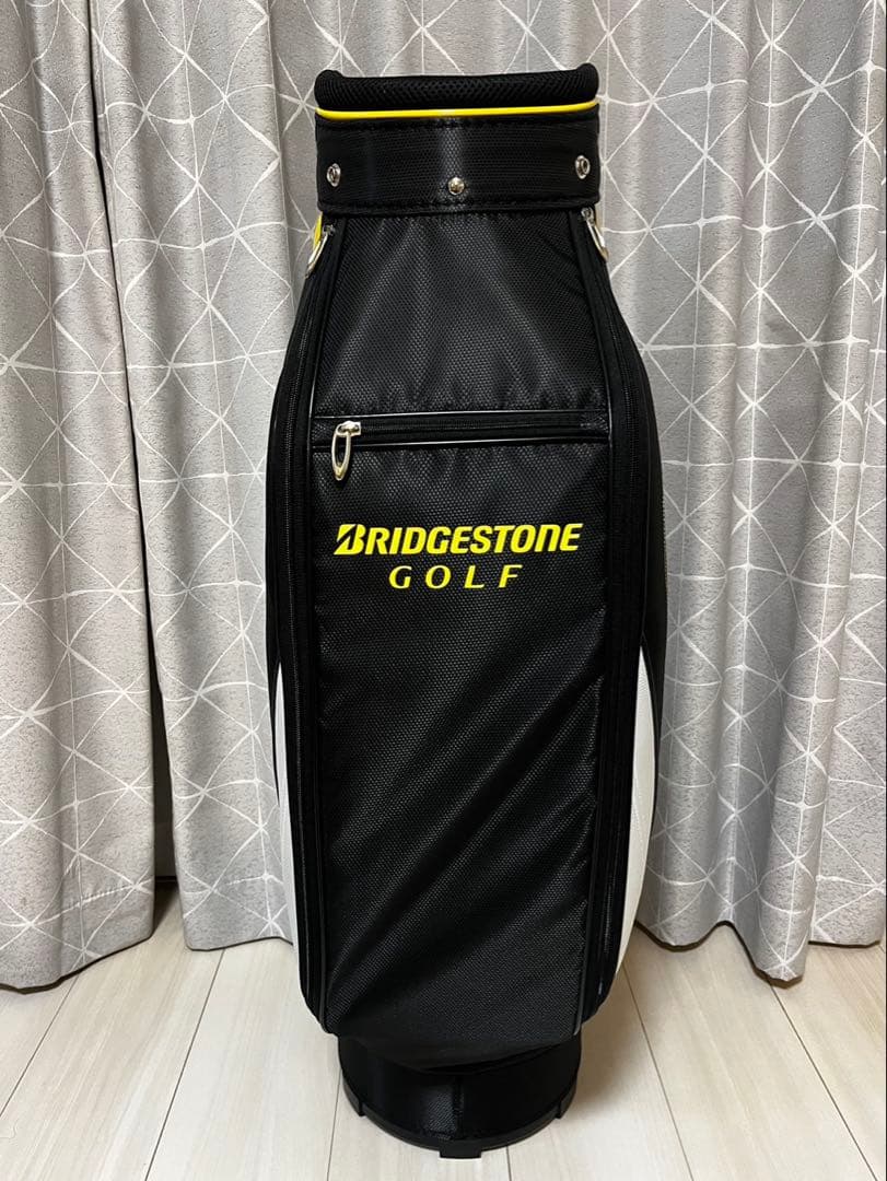 BRIDGESTONE GOLF ブラック/イエロー ゴルフバッグ