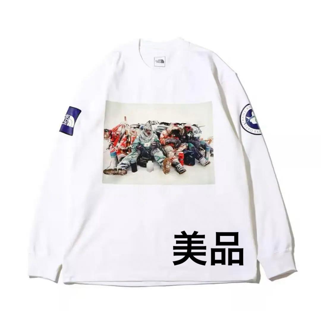 レア】週末値下ノースフェイス ロングスリーブ トランスアンタークティカ ティー