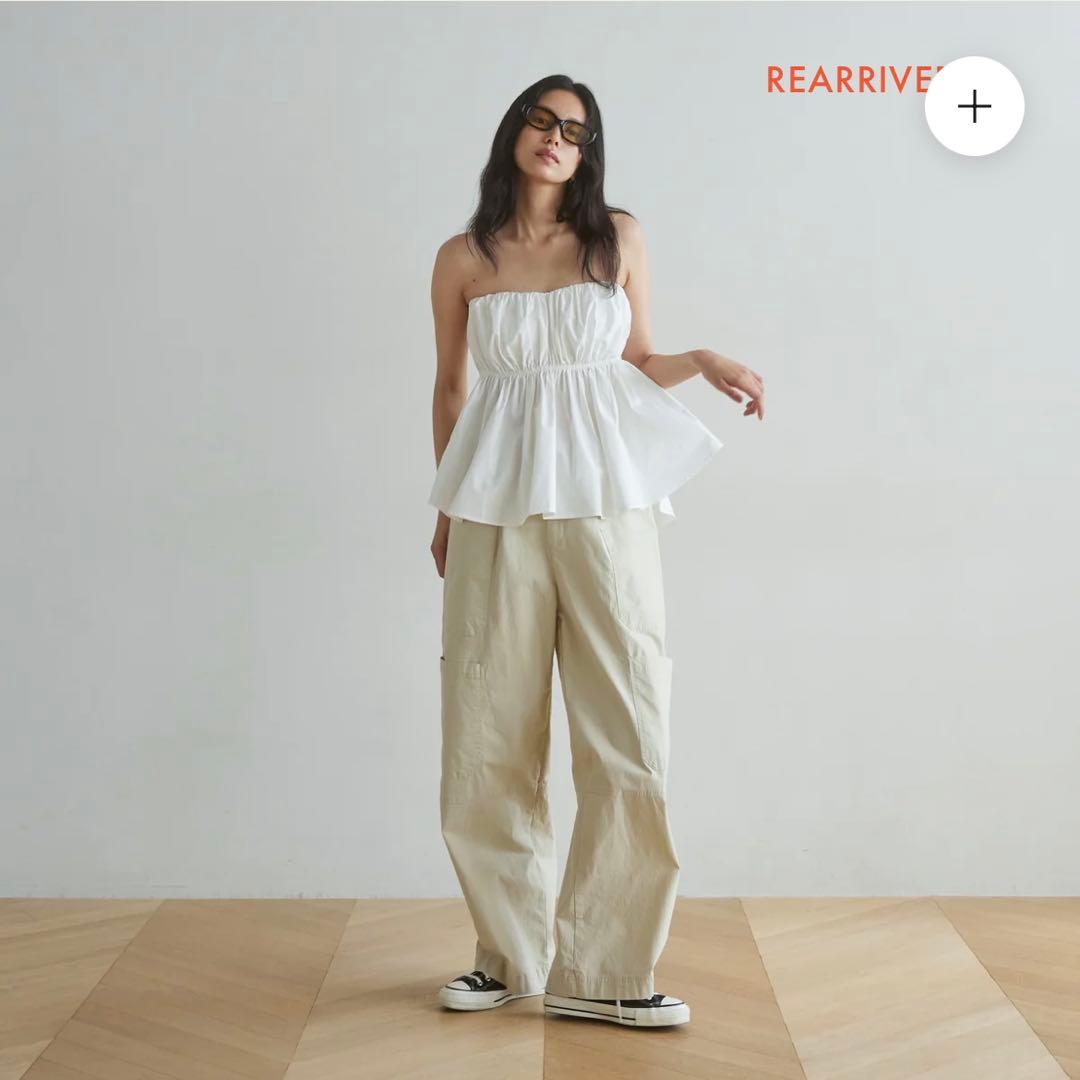 SeaRoomlynnウエストShapeパッドinベアトップス ホワイトM 美品