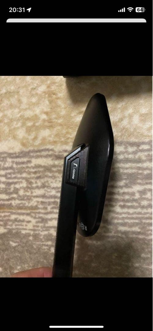 Rizoma風 バイクミラー 黒