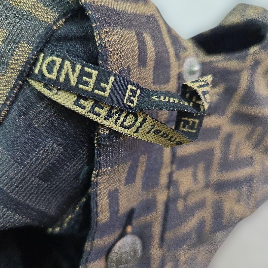 美品　FENDI 　フェンディ ズッカ柄タイトスカート　26インチ