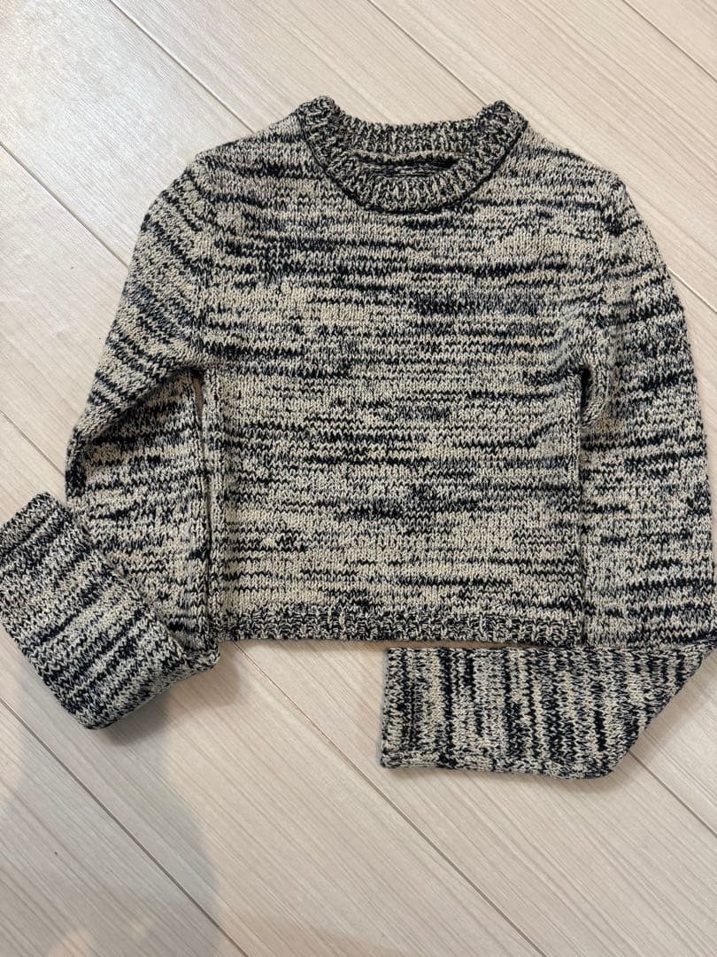 モ*モ様 CLANE COTTON SHORT KNIT TOPS