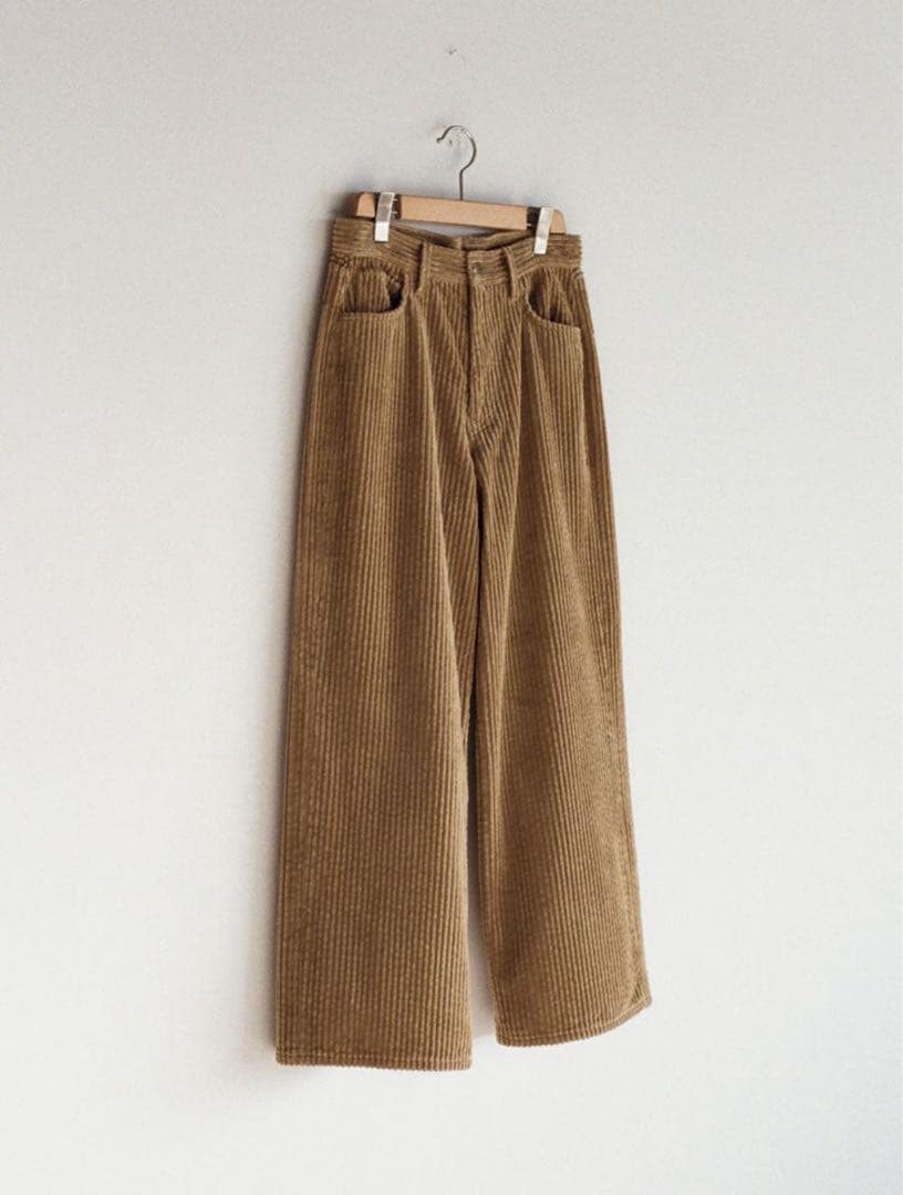 パンツ Wide Ridge Washed Corduroy