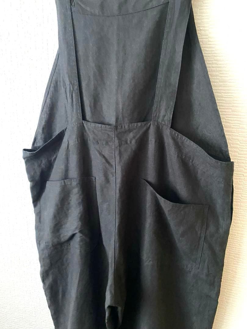 Veritecoeur サロペット　オーバーオール　黒