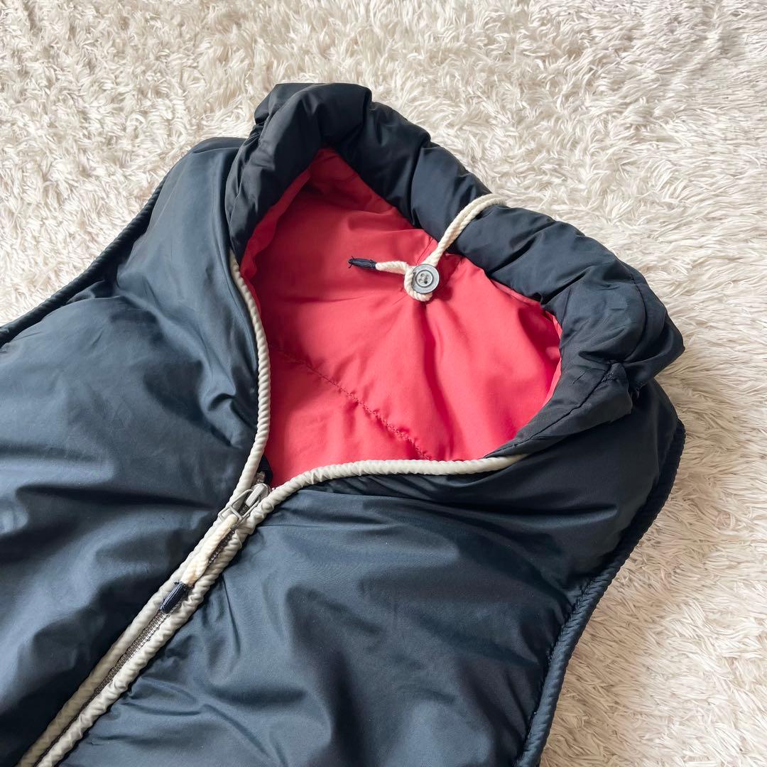 45rpm& 美品 セーラーダウンベスト 2 紺赤