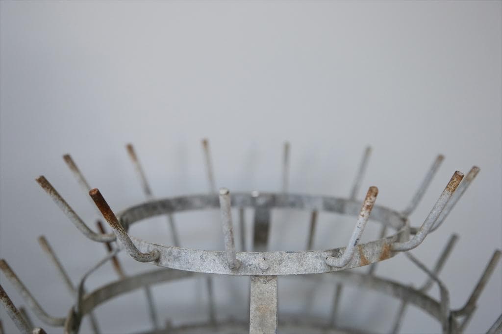 フランスアンティーク鉄製ボトルドライヤー/エリソン/ワインラック86-246-2