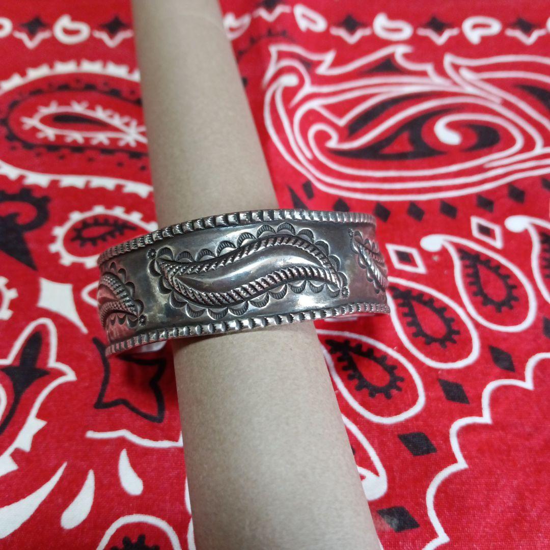 【 NAVAJO ペリーショーティ 】バングル シルバー アクセサリー