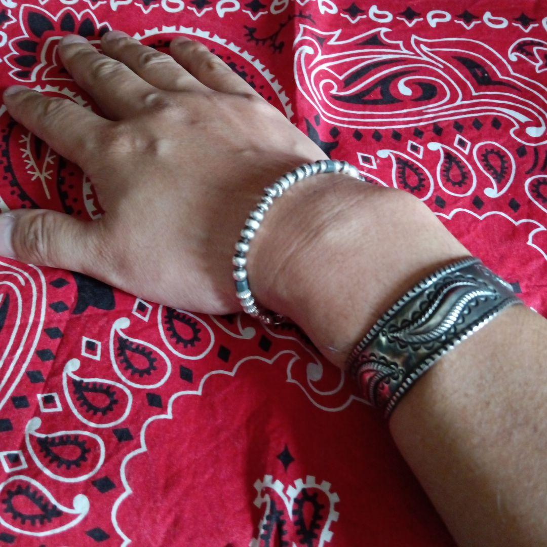 【 NAVAJO ペリーショーティ 】バングル シルバー アクセサリー