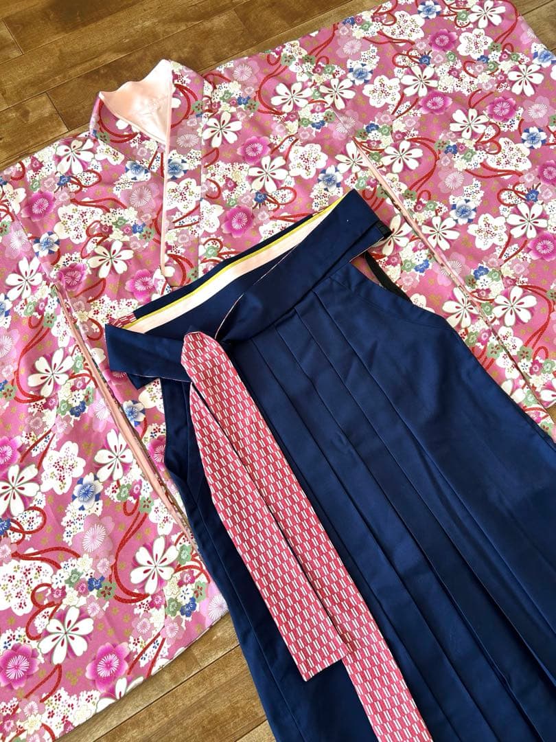 EMU咲む 着物セット 卒業式用