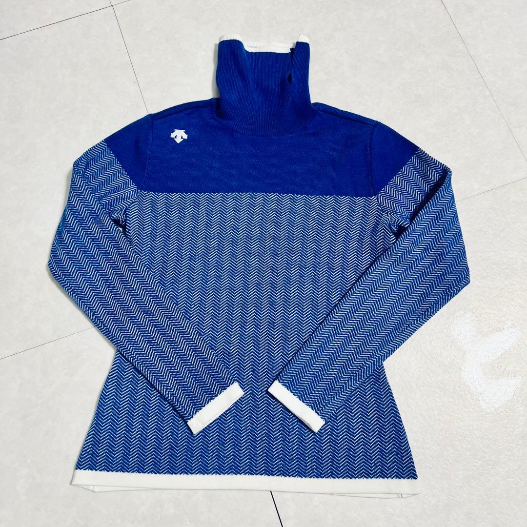 【美品】デサントゴルフ ニットセットアップ　サイズS