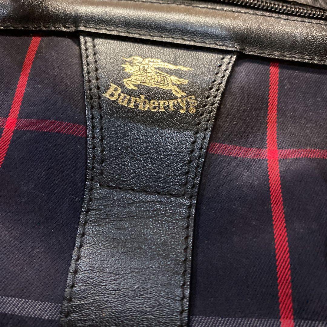 Burberryボストンバック