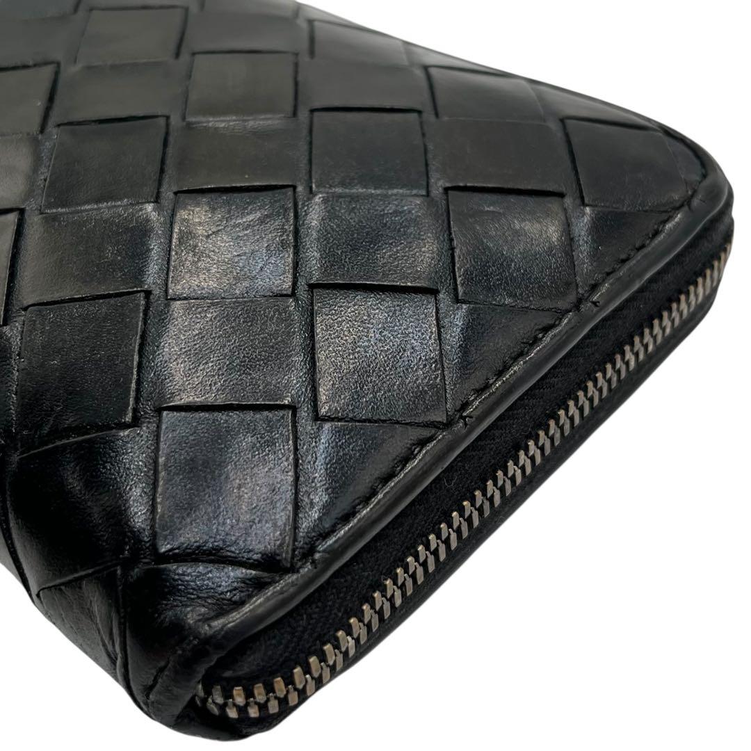 BOTTEGA VENETA ボッテガヴェネタ　長財布　イントレチャート　レザー