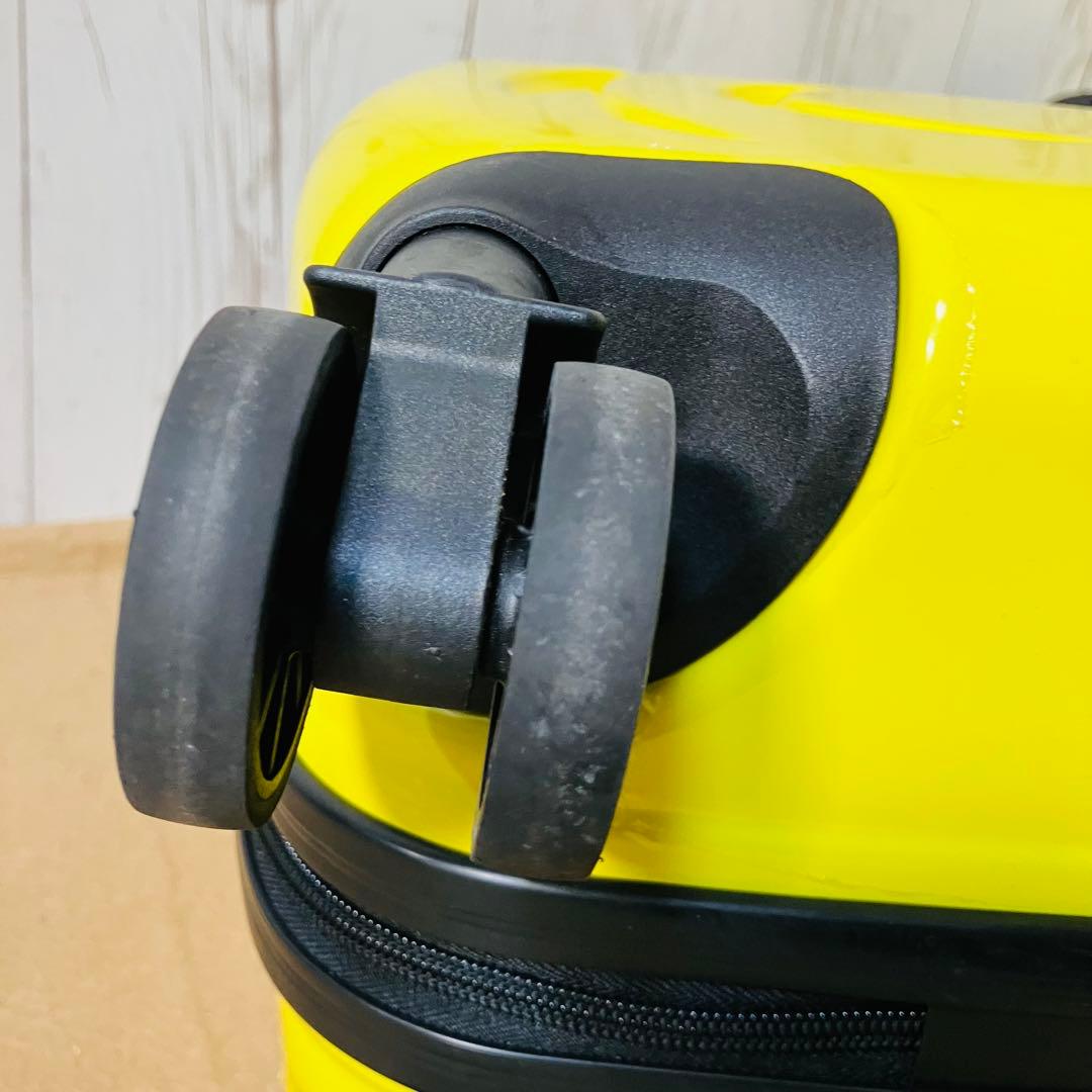 noricco のりっこ バナナ型 トラベルケース 4輪 キッズ イエロー