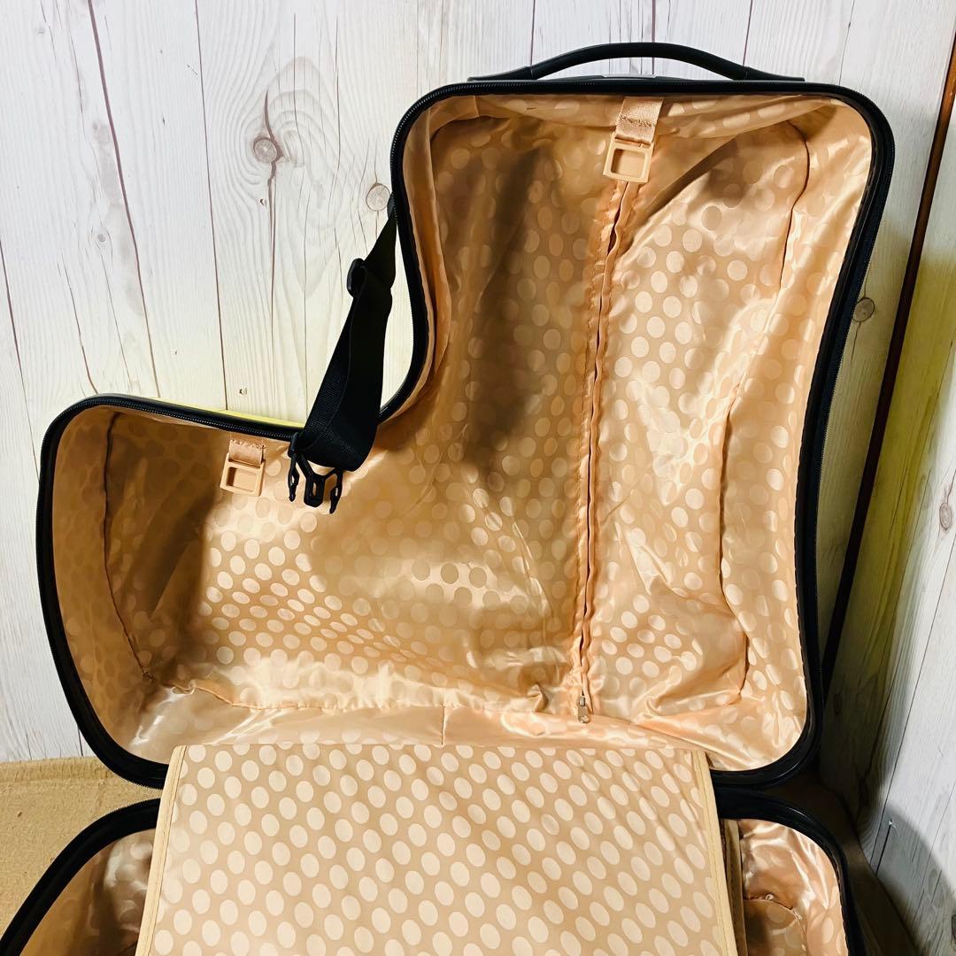 noricco のりっこ バナナ型 トラベルケース 4輪 キッズ イエロー