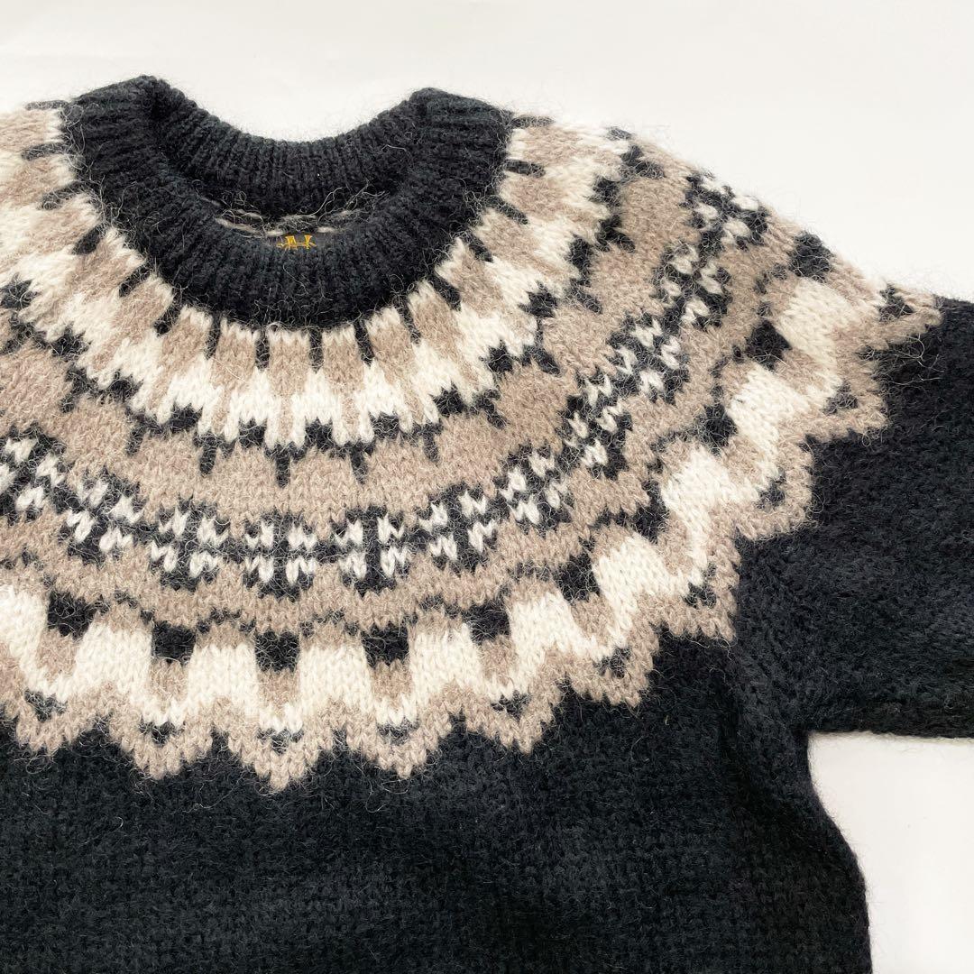 BATONER（バトナー）| ノルディックモヘアクルーネックニット