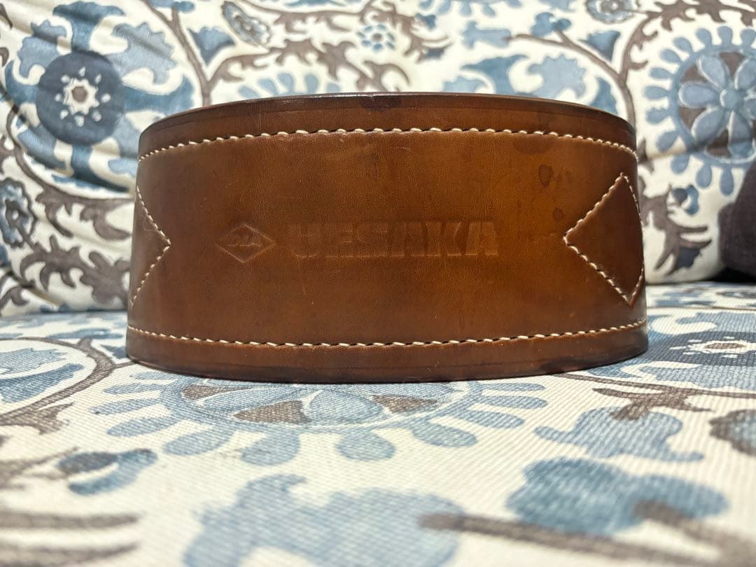 [値下げ中]UESAKAウエサカ　ウエイトリフティングベルトMサイズシングルピン