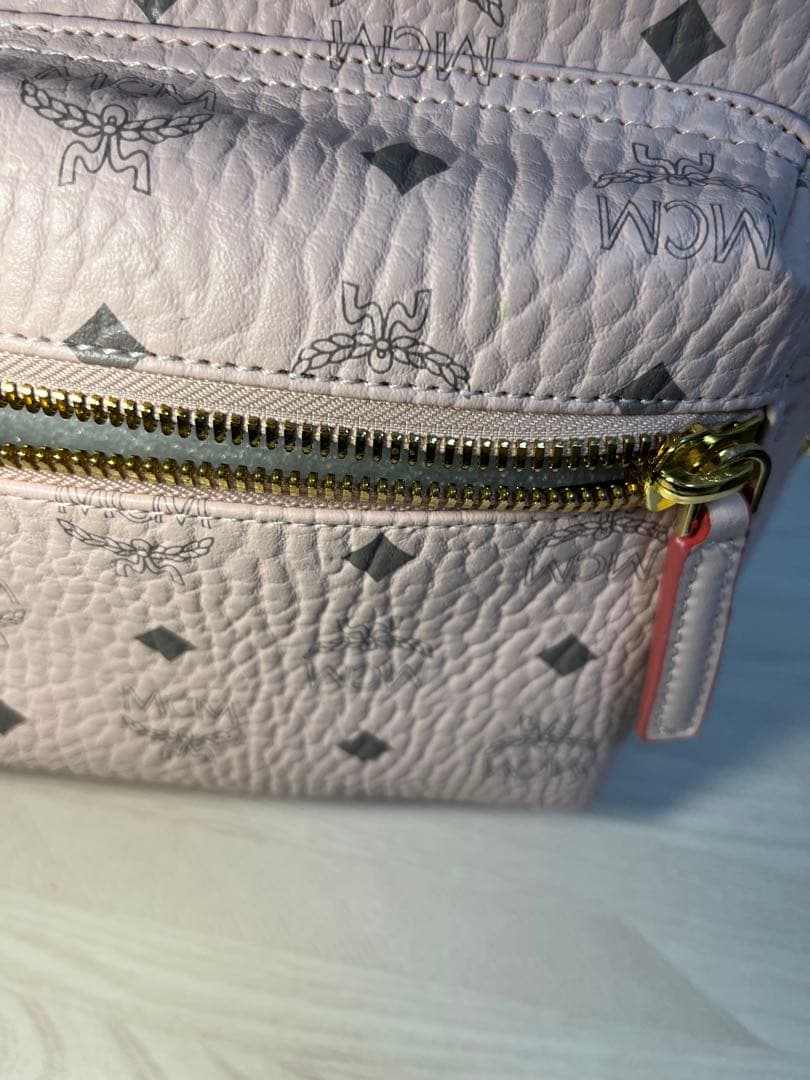 ♡*】様 【新品】MCM パウダーピンク スモール バック MWK 5XL24