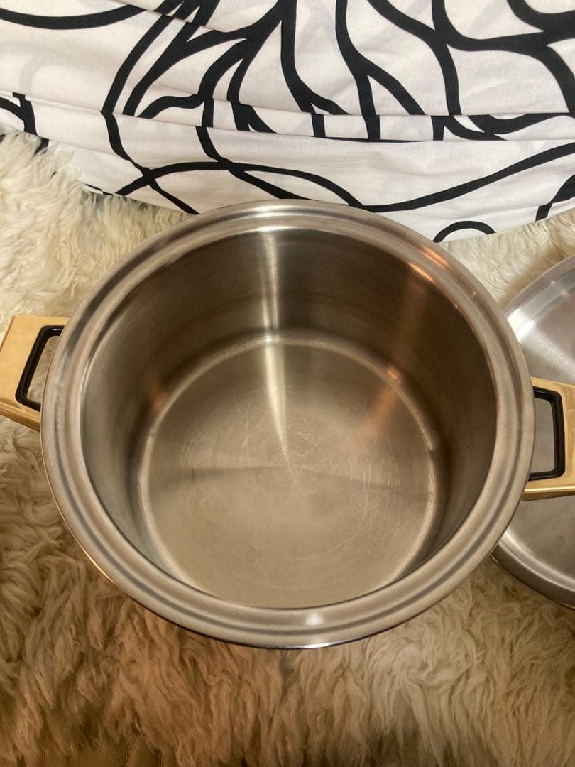 25cmタッパーウェア レインボークッカー寸胴鍋 大