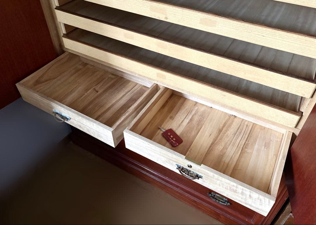 木製　着物箪笥　和箪笥　昭和レトロ　洋服タンス　押入れ収納