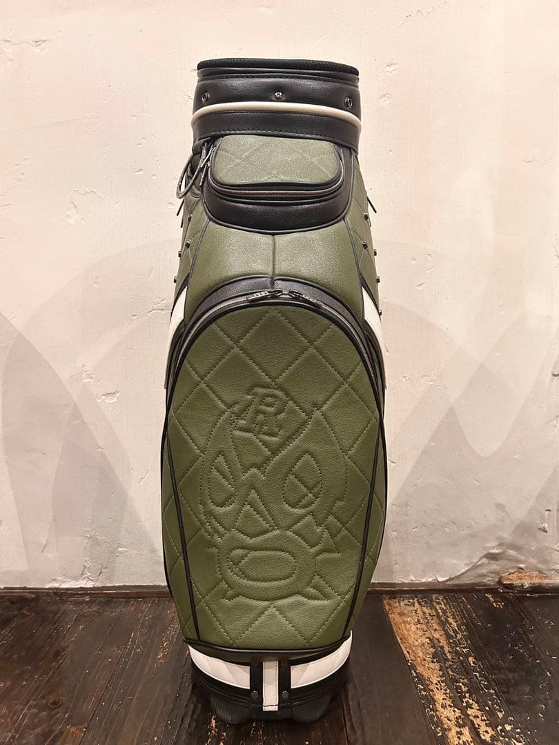 希少⭐︎Russeluno ゴルフバッグ・キャディバッグ オリーブグリーンカーキ