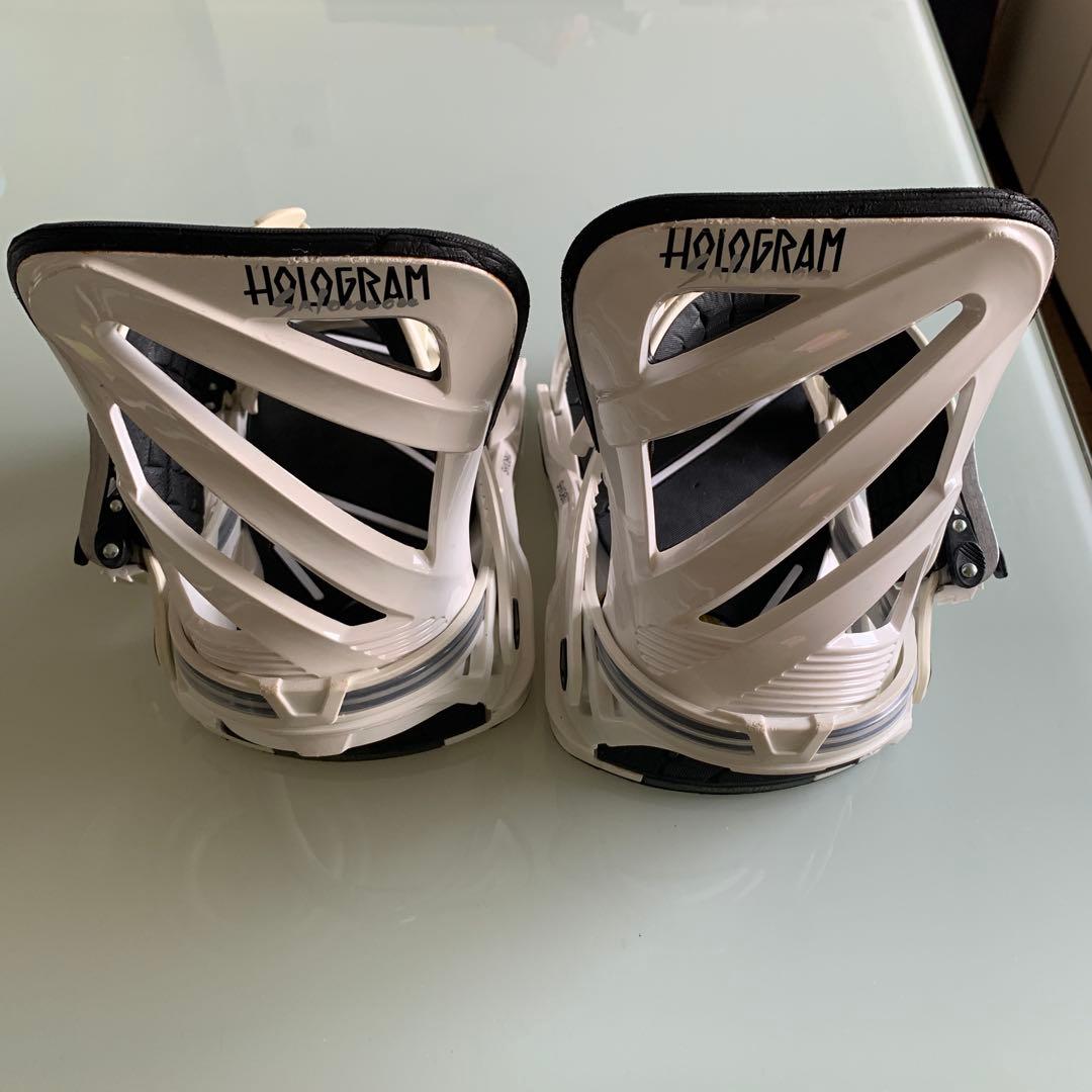 サロモン　Hologram スノーボード ビンディング M ホワイト