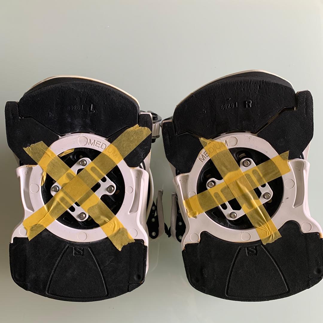 サロモン　Hologram スノーボード ビンディング M ホワイト