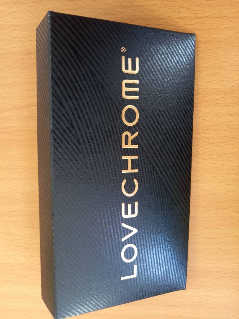 LOVECHROME K24GP ヘアコーム ゴールド折りたたみ