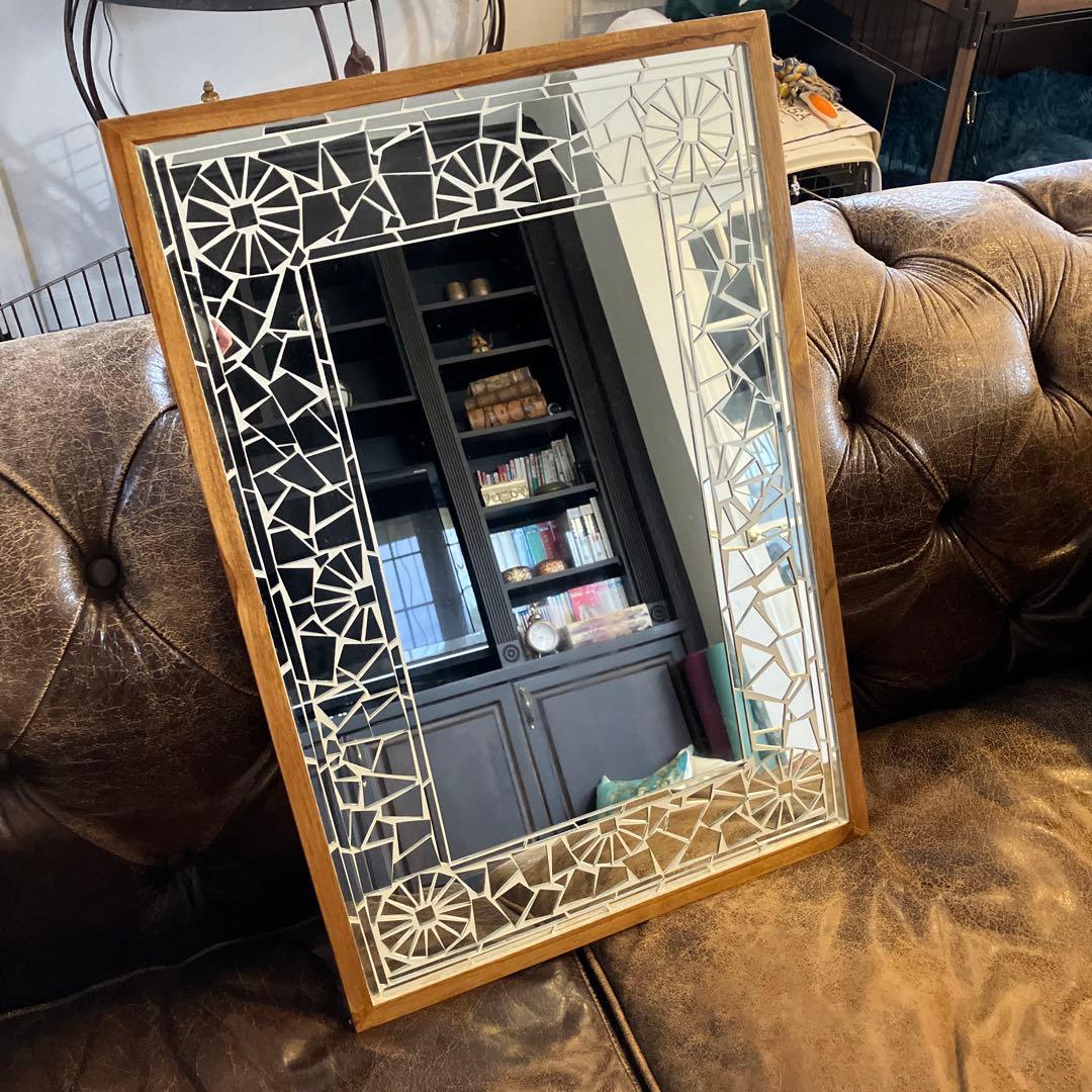 モロッコ　ミラー　鏡　インテリア