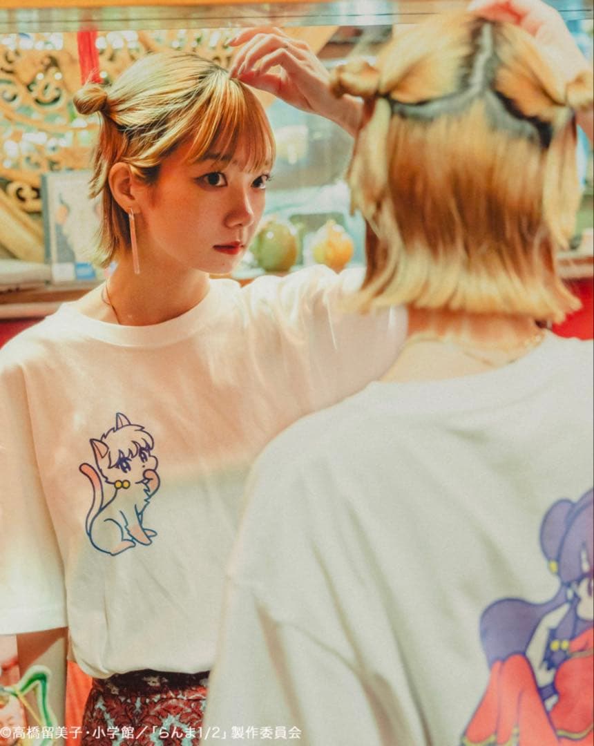 conix × Beamsコラボ　らんま1/2 Tシャツ　Lサイズ